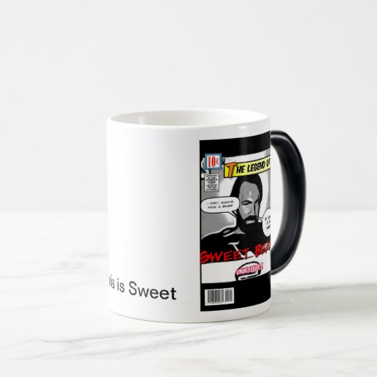 Sweet Beard Legend Magische Mok (Voorkant rechts)