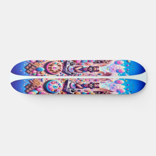 Sweet Beats Paradise Persoonlijk Skateboard (Horizontaal)