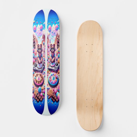 Sweet Beats Paradise Persoonlijk Skateboard (Voorkant)