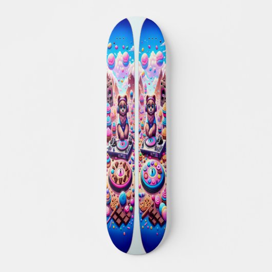 Sweet Beats Paradise Persoonlijk Skateboard (Voorkant)