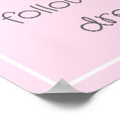 Sweet Bedtime Woorden muur kunst Poster (Hoek)