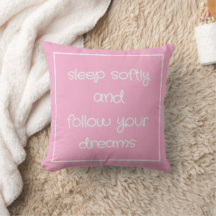 Sweet Bedtime Words Kussen