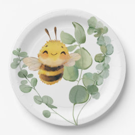 Sweet Bee 9'' Paper Borden Papieren Bordje