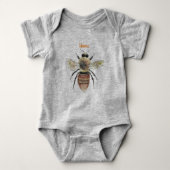 Sweet Bee Baby Jersey Bodysuit (Voorkant)