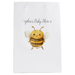 Sweet Bee Baby Shower Medium Cadeauzakje