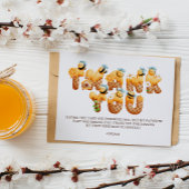 Sweet Bee Birthday Bedankkaart