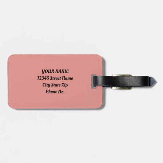 Sweet Bee Blossom Garden Bagagelabel (Achterkant horizontaal)