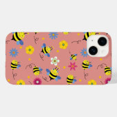 Sweet Bee Blossom Garden Case-Mate iPhone Case (Achterkant (horizontaal))