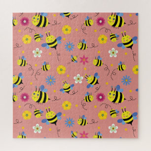 Sweet Bee Blossom Garden Legpuzzel