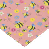 Sweet Bee Blossom Garden Tafelkleed (Gekanteld)