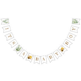 Sweet Bee Bunting Banner