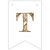 Sweet Bee Bunting Banner (Derde vlag)