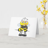 Sweet Bee Couple Kaart (Gele Bloem)