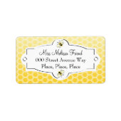 Sweet Bee Etiket (Voorkant)