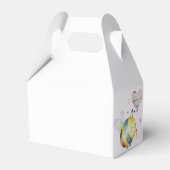 Sweet Bee First Birthday Personalized  Bedankdoosjes (Achterkant)