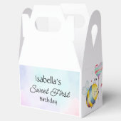 Sweet Bee First Birthday Personalized  Bedankdoosjes (Geopend)