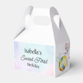 Sweet Bee First Birthday Personalized  Bedankdoosjes (Voorkant Zijde)