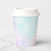 Sweet Bee First Birthday Personalized  Papieren Bekers (Achterkant)