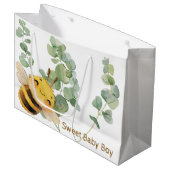 Sweet Bee Gift Bag Groot Cadeauzakje (Voorkant Gekanteld)