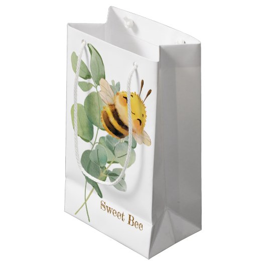 Sweet Bee Kleine Cadeauzak Klein Cadeauzakje (Voorkant Gekanteld)