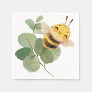 Sweet Bee Napkins Servet