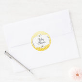 Sweet Bee Ronde Sticker (Envelop)