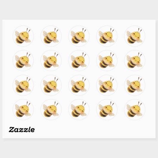 Sweet Bee Stickers (Vel)