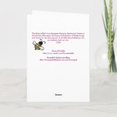 Sweet Bee Valentijn Kaart (Achterkant)