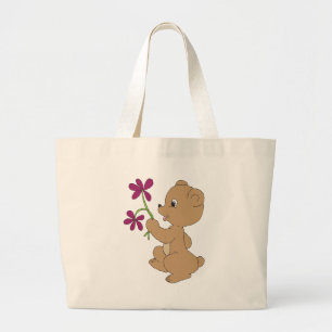 Sweet Beer Art Hand Drawn Baby Beer Art Grote Tote Bag