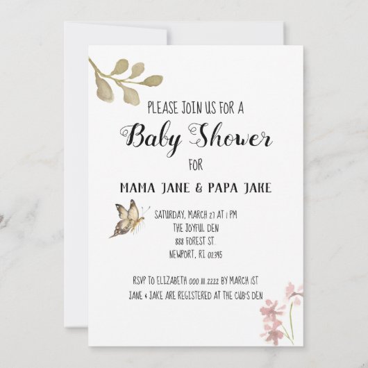 *~* Sweet Beer die de Uitnodiging van de Vloerdouc (Achterkant)