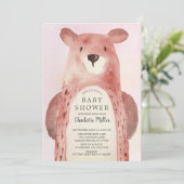 Sweet Beer Girls Baby shower Kaart (Staand voorkant)