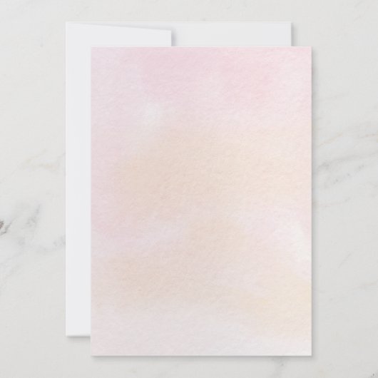 Sweet Beer Girls Baby shower Kaart (Achterkant)