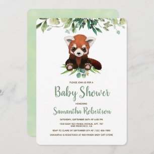 Sweet Beer Greenery Gender Neutral Baby shower Kaart