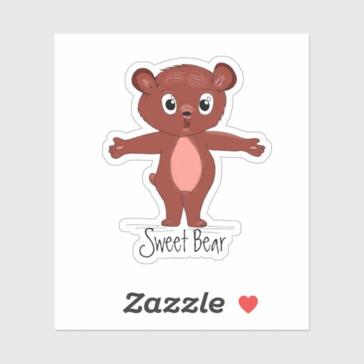 Sweet Beer Hug Sticker (Vel)