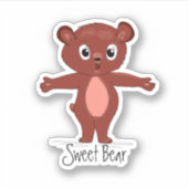 Sweet Beer Hug Sticker (Voorkant)