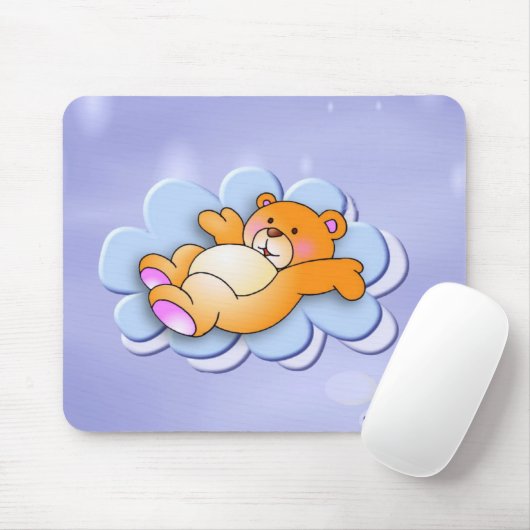 Sweet Beer op de cloud Muismat (Met muis)