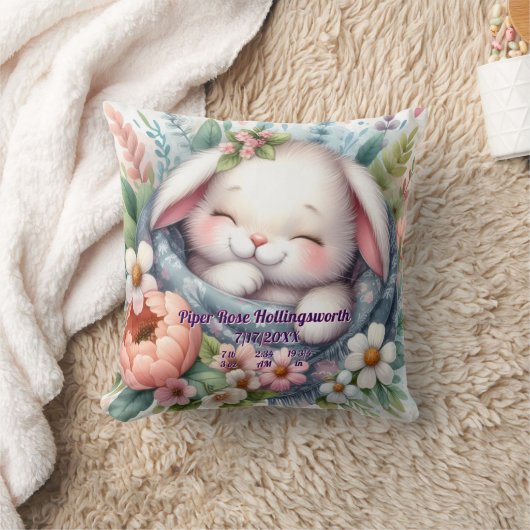 Sweet Beginnings Keepsake Personalized Pillow Kussen (Deken)