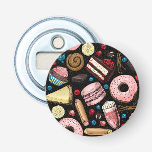 Sweet-behandelingen Button Flesopener