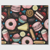 Sweet-behandelingen Cadeaupapier (Vlak)