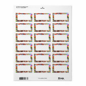 Sweet-behandelingen Etiket (Full Sheet)