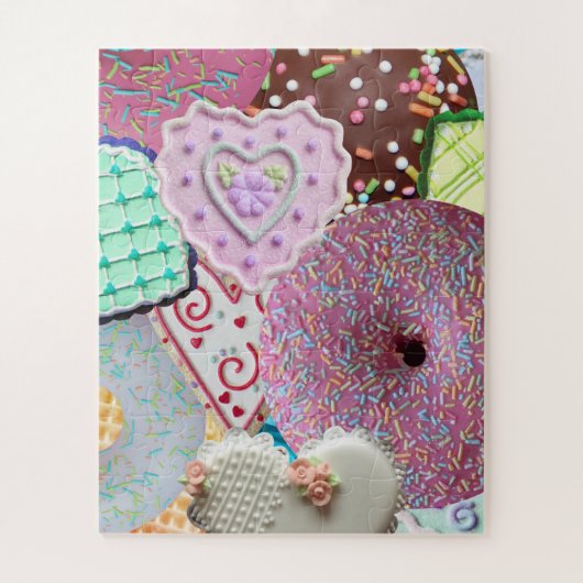 Sweet-behandelingen Legpuzzel (Verticaal)