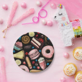 Sweet-behandelingen Papieren Bordje (Feest)