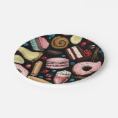 Sweet-behandelingen Papieren Bordje (Gekanteld)