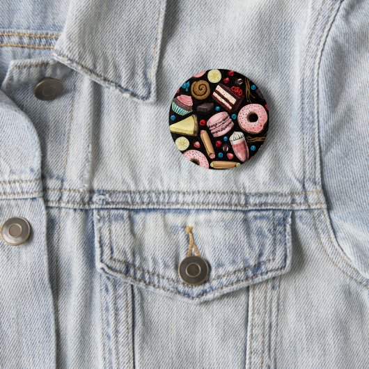 Sweet-behandelingen Ronde Button 5,7 Cm (In situ)