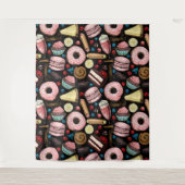 Sweet-behandelingen Wandkleed (Voorkant)