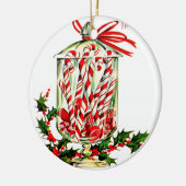  Sweet-behandelingen - Zak van snoeprietjes Keramisch Ornament (Links)