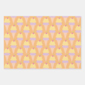 Sweet Behandelt Ice Cream Trio Inpakpapier Vel (Voorkant 2)