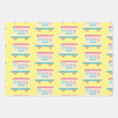 Sweet Behandelt Ice Cream Trio Inpakpapier Vel (Voorkant)