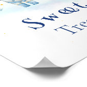 Sweet Behandelt Space Astronaut Boy raketsterren Poster (Hoek)