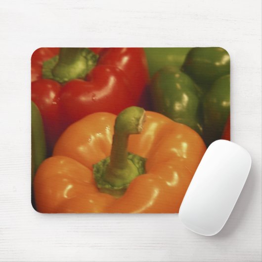 Sweet Bell Peppers heel muispad Muismat (Met muis)